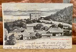 1908 St-Cergue et le Mont-Blanc
