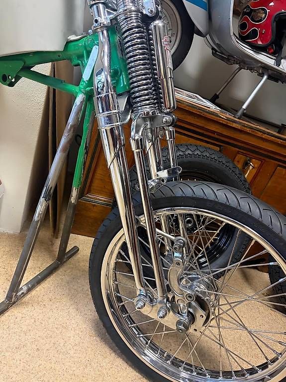 Chopper: Harley Davidson forcella springer  – Usato da Montagnola venduto da gia_6tcc 2