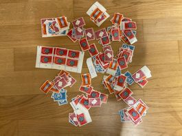 80Fr Frankaturware Ämter ungestempelt Sammlung Lot Schweiz