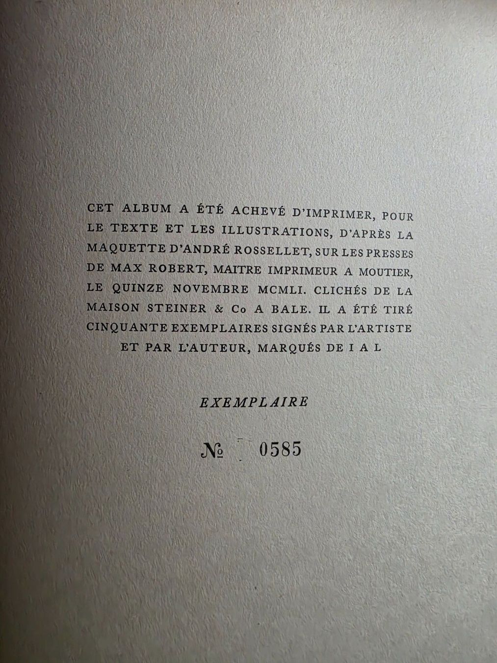 Libri: Albert Schnyder - Kunstmappe Nr. 585  - 1951 – Usato da Walterswil BE venduto da Lonitti 4