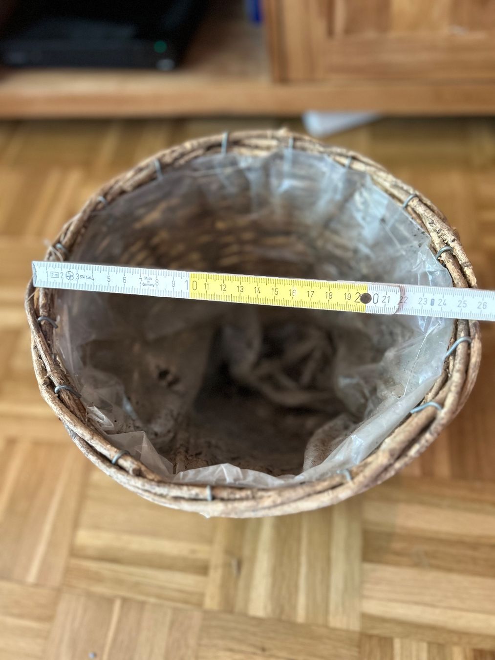 Vasi per fiori: Pflanzentopf rattan – Usato da Bern venduto da Dafi7 3