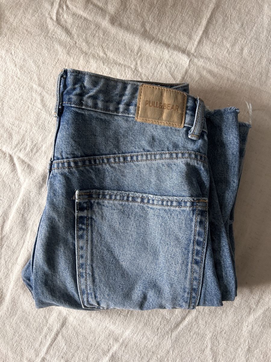 Pull&Bear Jeans: PULL&BEAR blue jeans straight vintage look – Usato da Zürich venduto da Obstweg 1