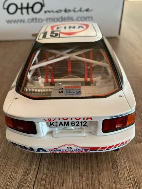 Toyota Modellini d'auto: TOYOTA CELICA GT-4 OTTO MODELS 1/18 – Nuovo e nell'imballaggio originale da Tolochenaz venduto da Dorry01 7