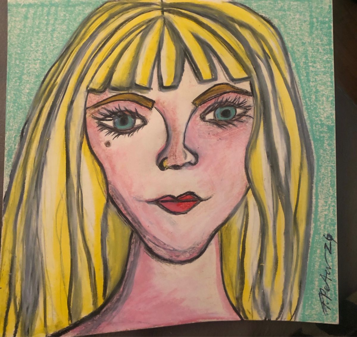 Foto & Immagini: Bild Self-image Neocolor auf Papier – Nuovo e nell'imballaggio originale da Frauenkappelen venduto da MissCadillac