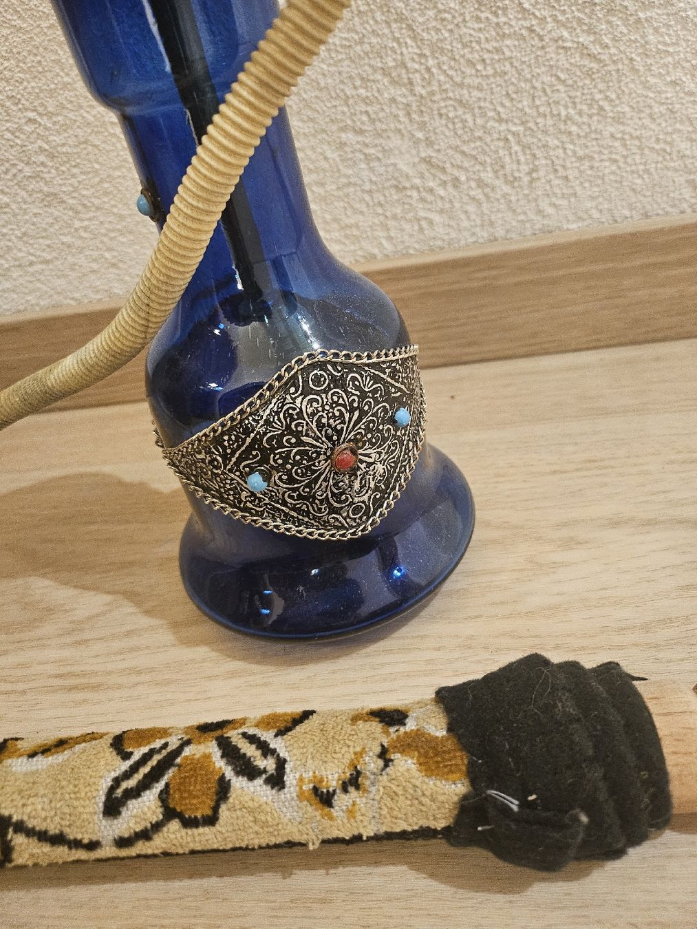 Wasserpfeifen: Chicha / Narguilé bleu et or vintage – Gebraucht aus La Joux FR von car_ck96 1