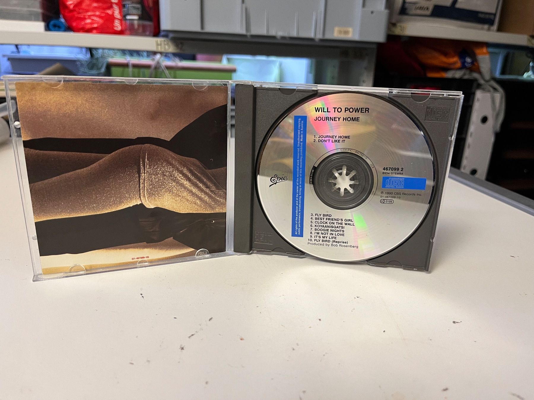 CDs: Will To Power - Journey Home - HJ32B – Gebraucht aus Küsnacht ZH von swisssales.net 2