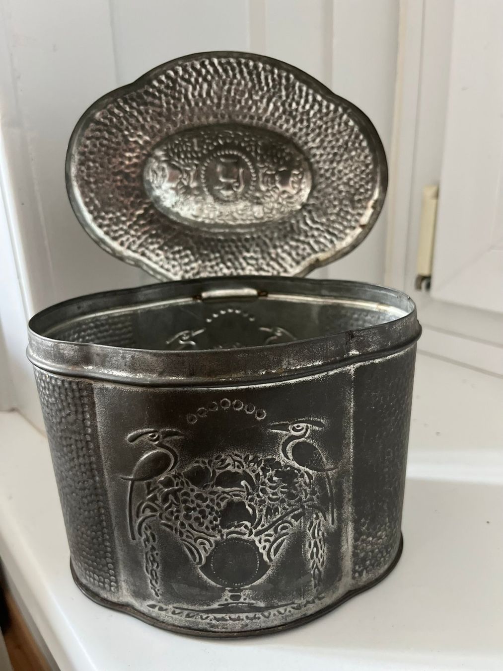 Contenitori & Simili: Antike Jugendstil-Kaffeedose Kaiser's Kaffee Blechdose, 1900 – Usato da Wädenswil venduto da Aniares2 5