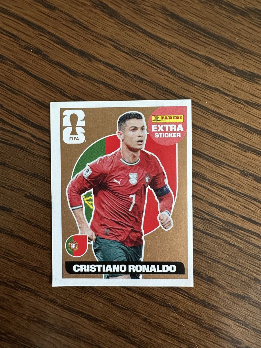 Panini Carte collezionabili: Panini Extra Sticker 2026 Cristiano Ronaldo – Nuovo (secondo la descrizione) da Adliswil venduto da surenya
