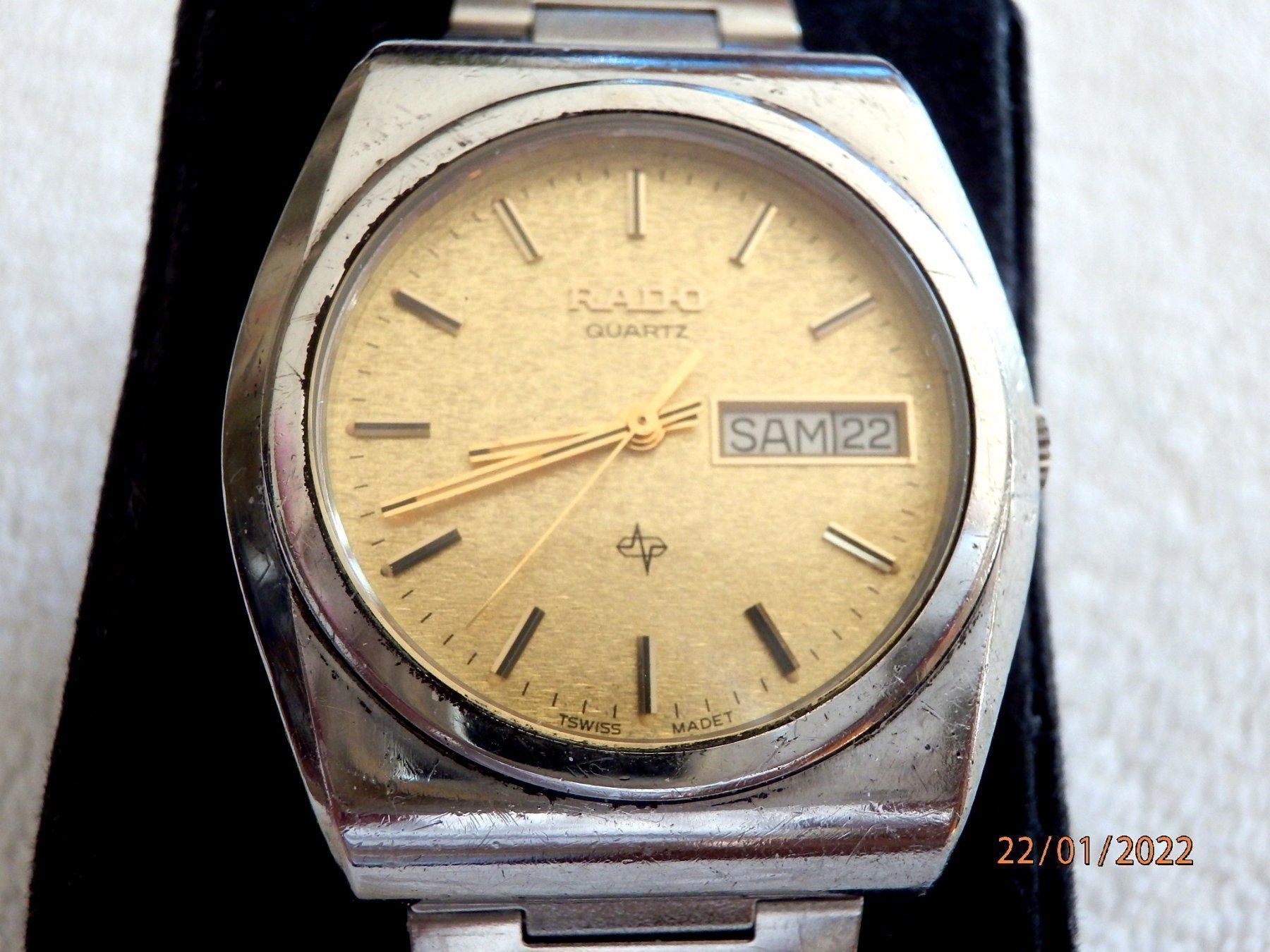 Rado Uhren: Rado, Quartz, Day Date, 35mm, Unisex – Gebraucht aus Ueberstorf von dinbau 8