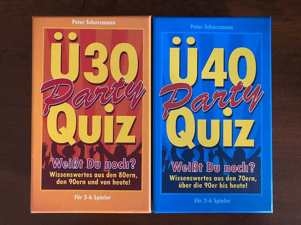 Giochi: Brettspiele Ü30 / Ü40 Party Quiz – Usato da Sigirino venduto da FilippoEdoardo