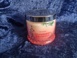 PartyLite - 3-Docht-Glas Cranberry Prosecco