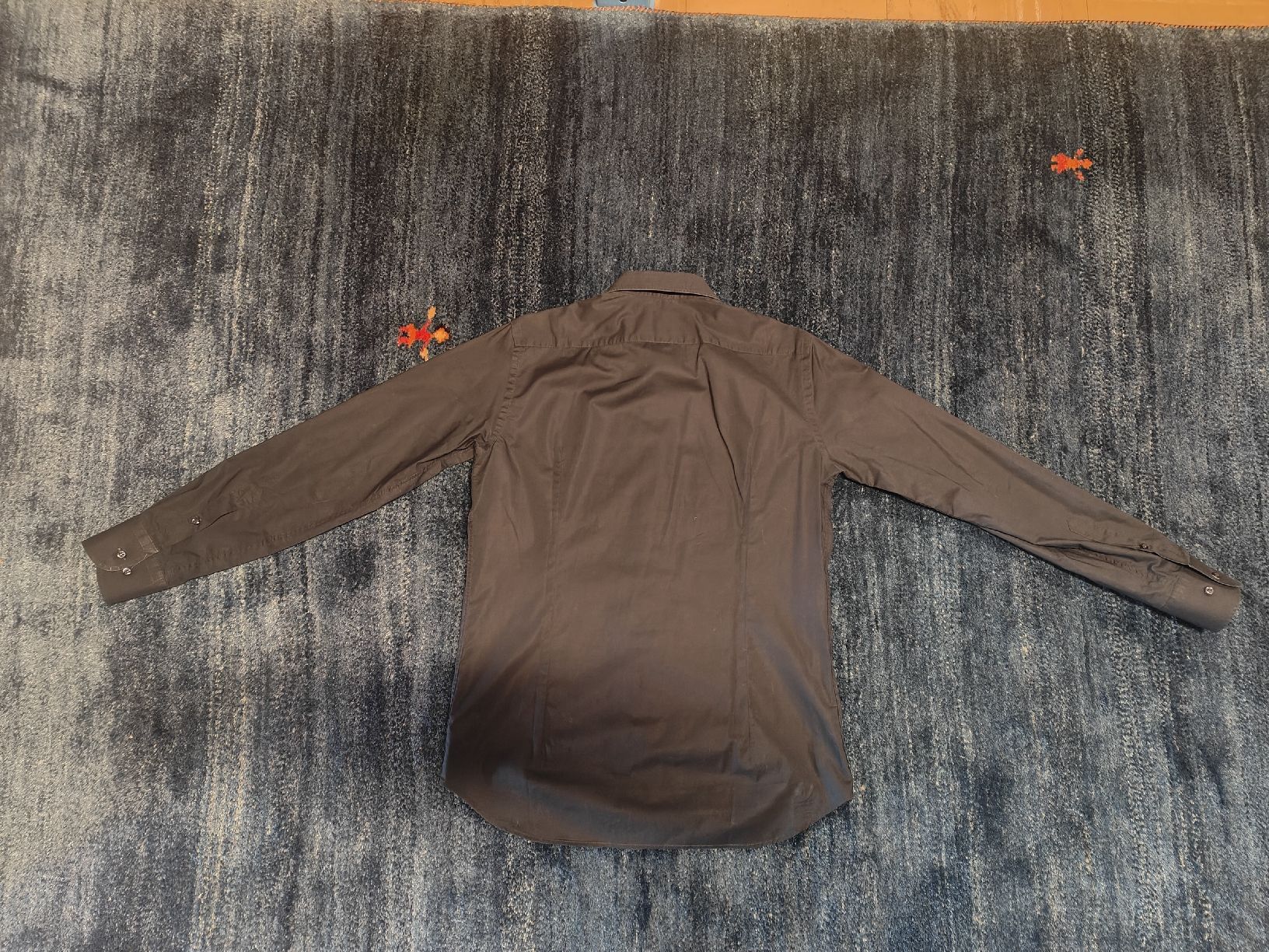 Camicie: IL LANIFICIO 39 1/2 MITTELNACHTBLUE HEMD – Usato da Magliaso venduto da RESPIRO01 1