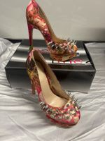 Plateau Heels Spikes Pumps Gr 38 Neu