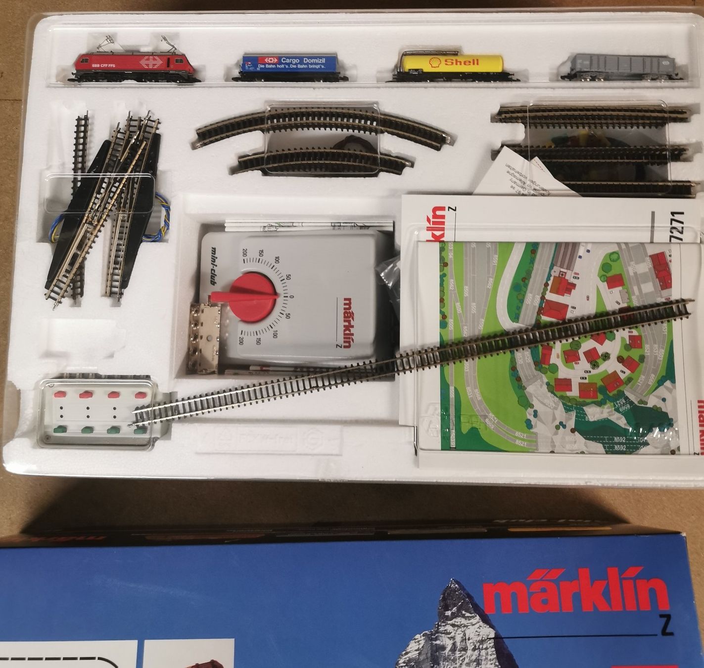Märklin Modellini di ferrovie: Märklin Z SBB SET DC – Usato da Waltenschwil venduto da Feacli 1