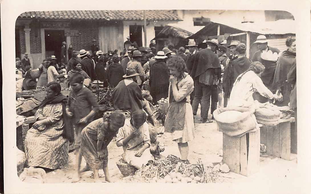 Cartoline postali: 2 alte Ansichtskarten BUENAVENTURA COLUMBIA – Usato da Lufingen venduto da TopAnsichtskarten