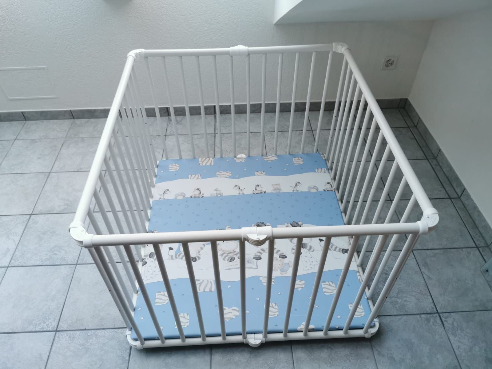 Geuther Box & Barriere di sicurezza: Geuther Laufgitter Lucilee klappbar – Usato da Brislach venduto da haexxxli 4