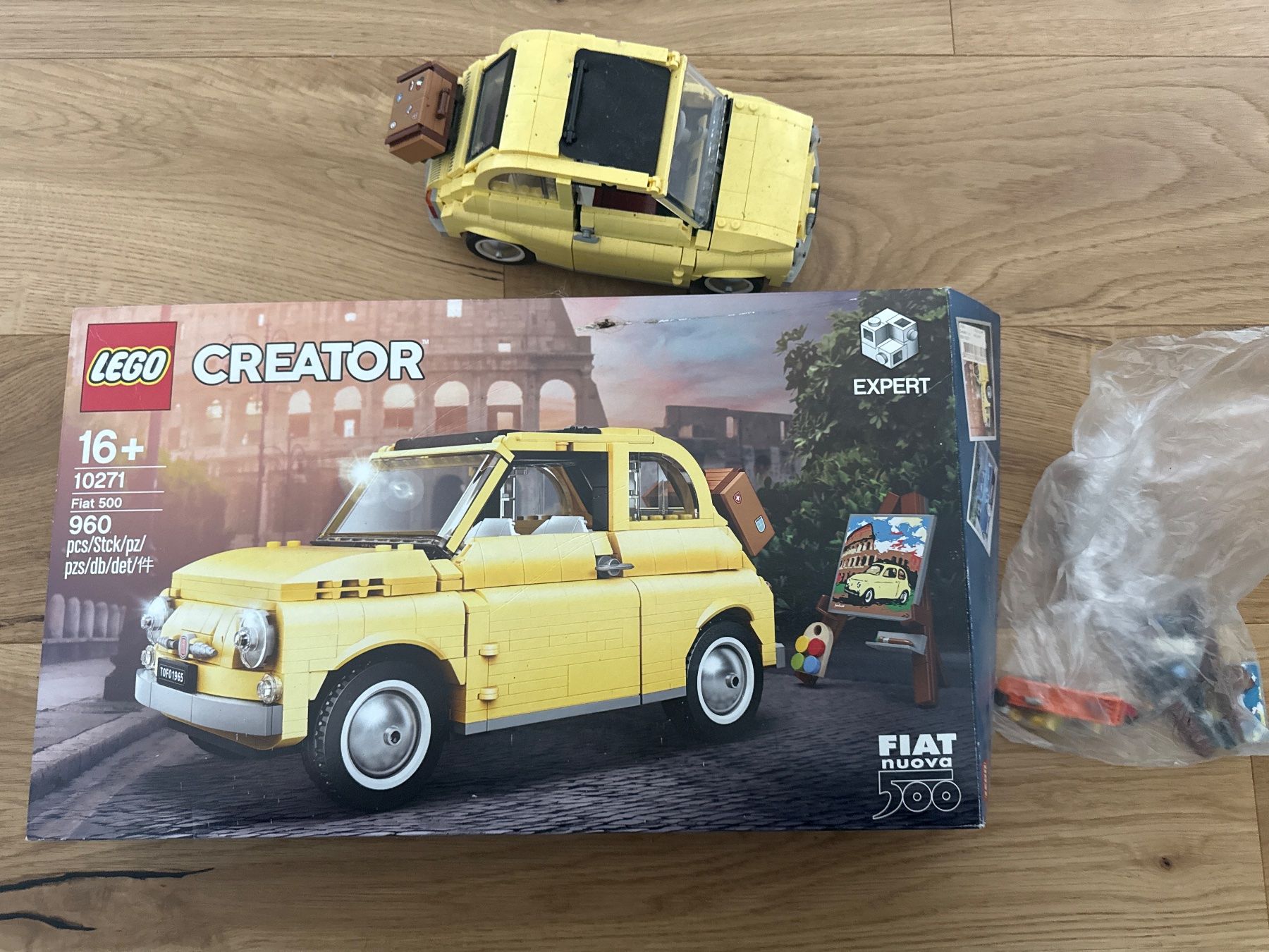 Giocattoli: Lego Fiat 500 – Usato da Freidorf TG venduto da foxfa