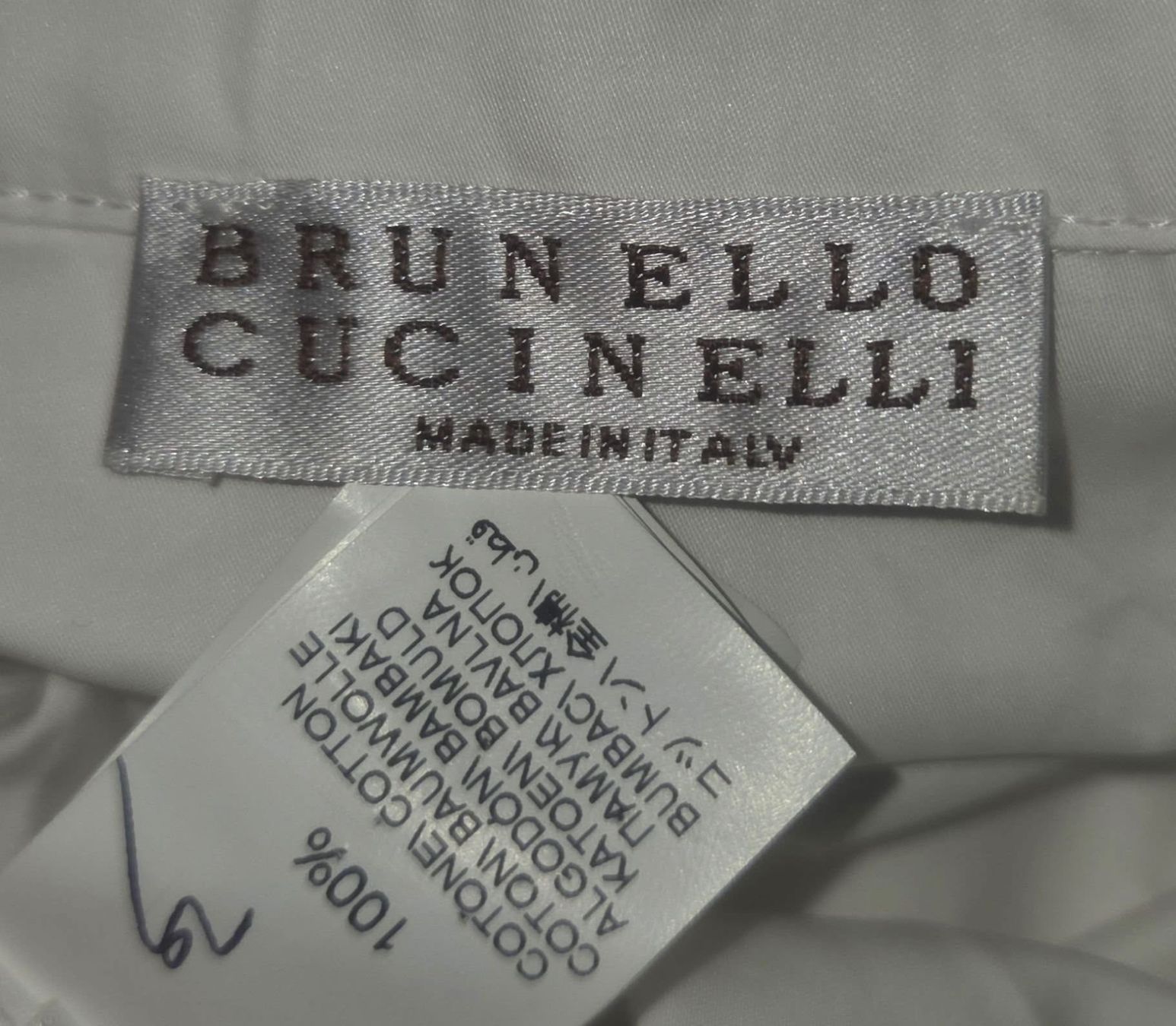 Brunello Cucinelli Blusen: Brunello Cucinelli Cotton Blouse – Gebraucht aus St.Josefen von lop_lh8d 2