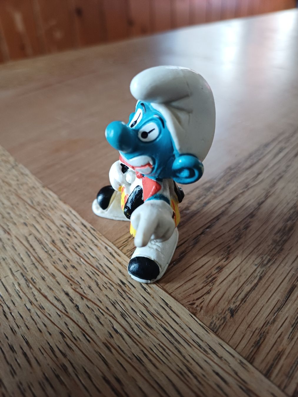 Schleich Statuette: Schlumpf Clown von Schleich 1980 – Usato da Ringoldswil venduto da drache13 5
