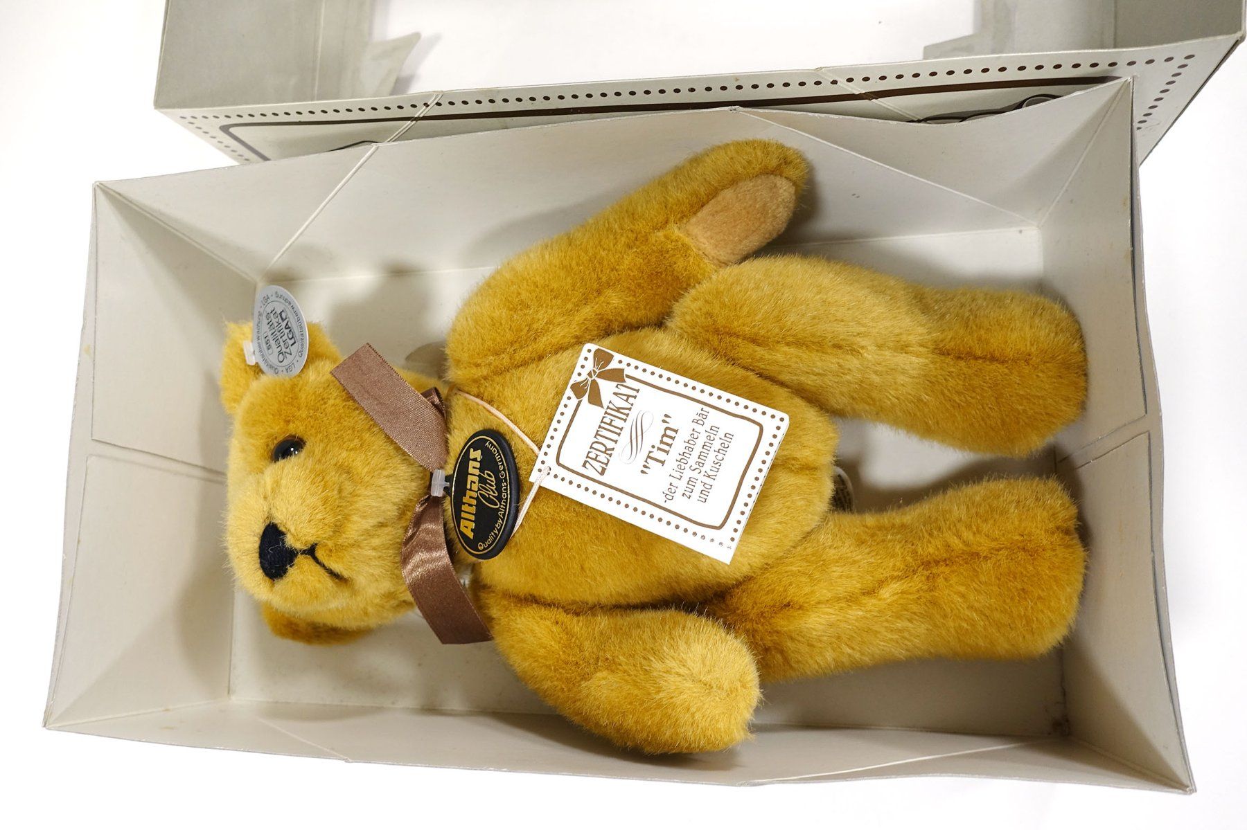 Spielzeuge: Teddy Bär Tim von Althans, neuwertig – Neu (gemäss Beschreibung) aus Buochs von chicco64 3