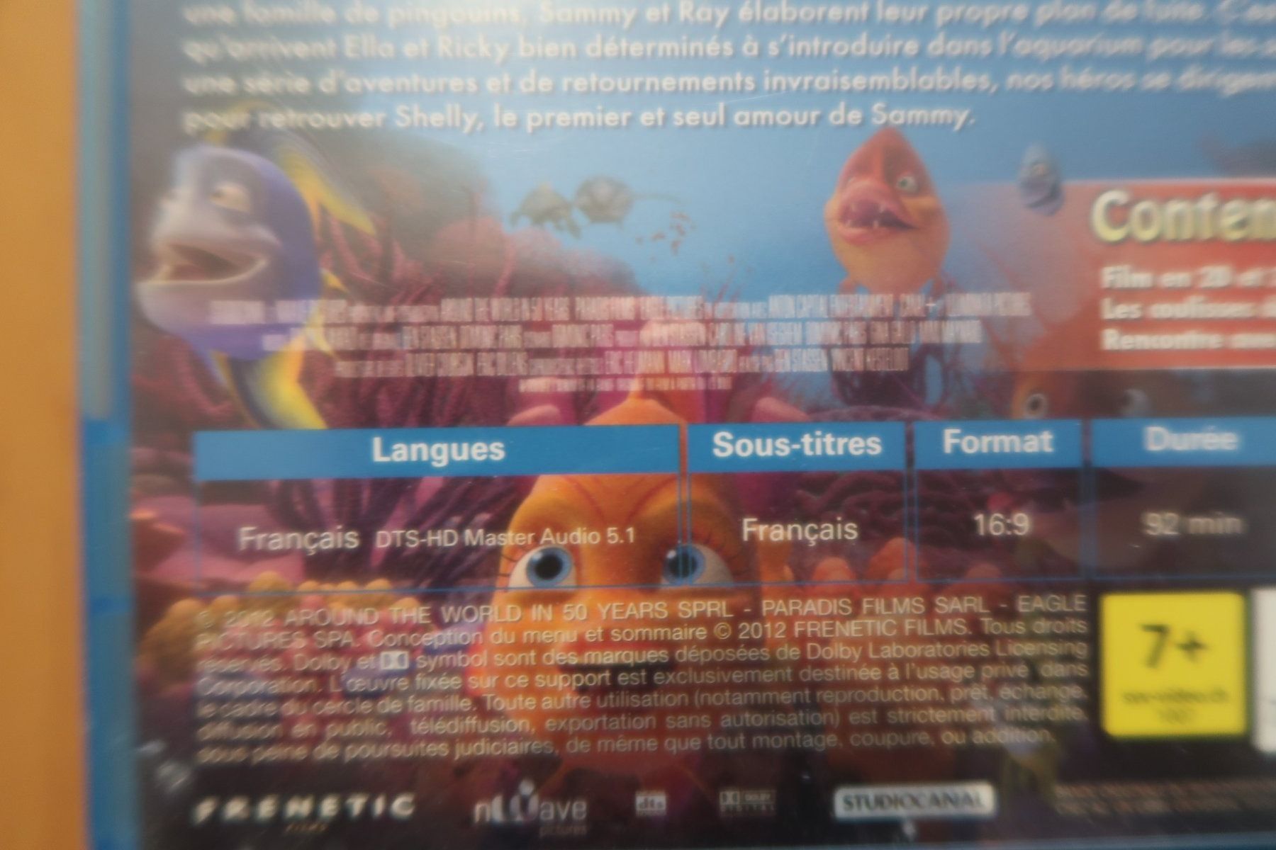 Tutti i DVDs: Blu-ray SAMMY 2                     En français – Usato da Porrentruy venduto da tupatup 6