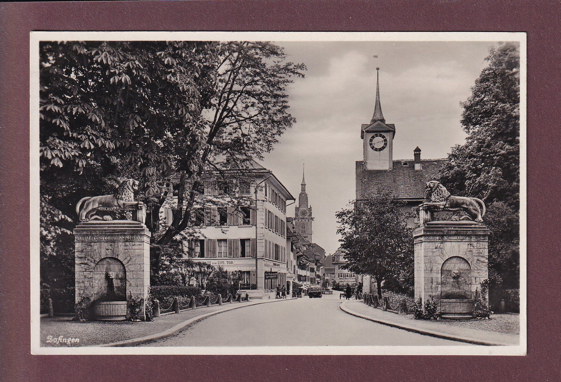 Cartes postales: ZOFINGEN - 1937 – D'occasion à Pully par nicecards