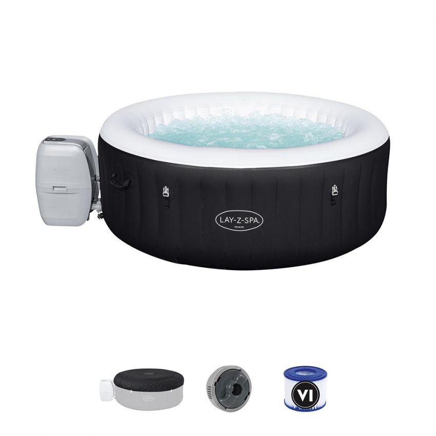 Whirlpool: Layz Spa Whirlpool Miami – Gebraucht aus Igis von  1