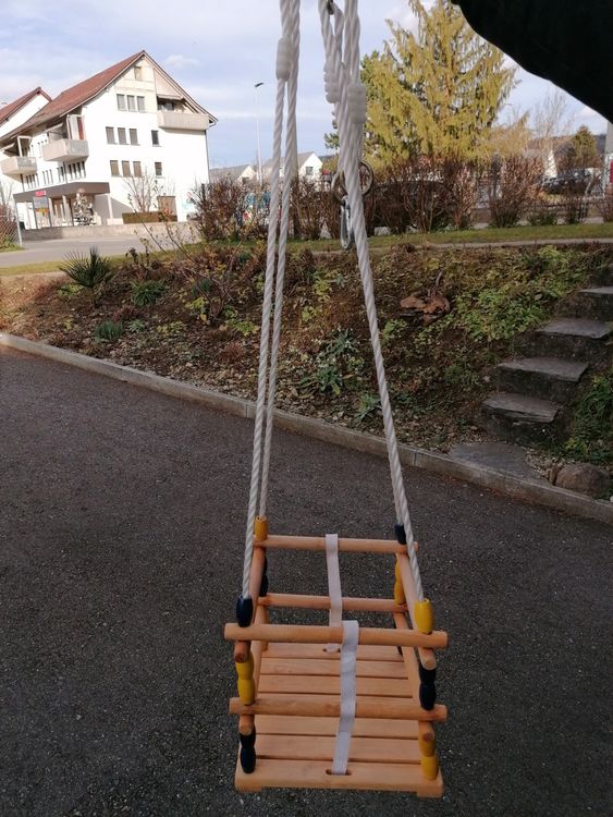 Kinderschaukel aus Holz Kaufen auf Ricardo