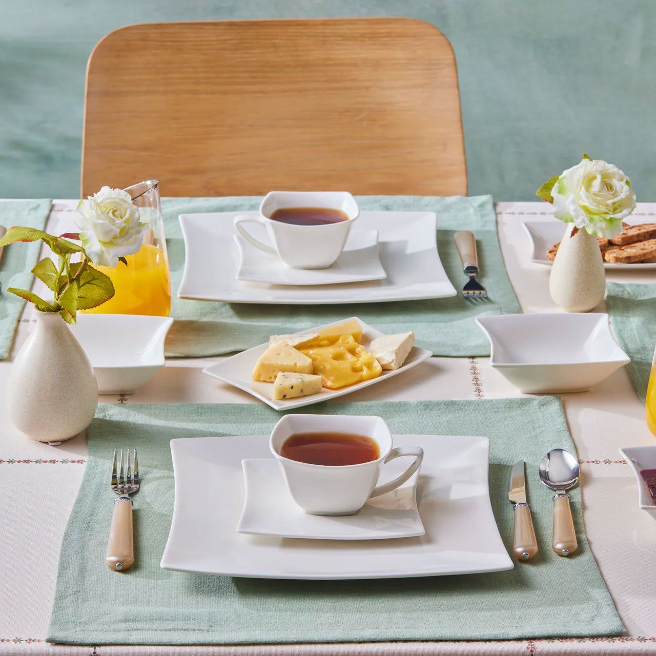 Set di piatti: Karaca Frühstücksset Perfect 32-teiliges – Nuovo e nell'imballaggio originale da Reinach AG venduto da evimshop 5