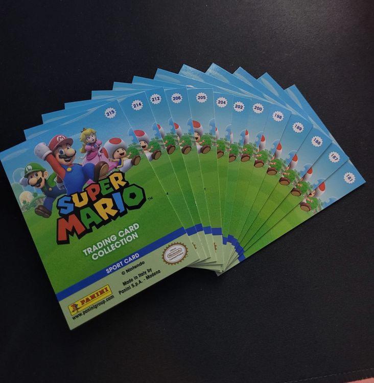 Super Mario Panini Sammelkarten ( Sport Card ) | Kaufen auf Ricardo