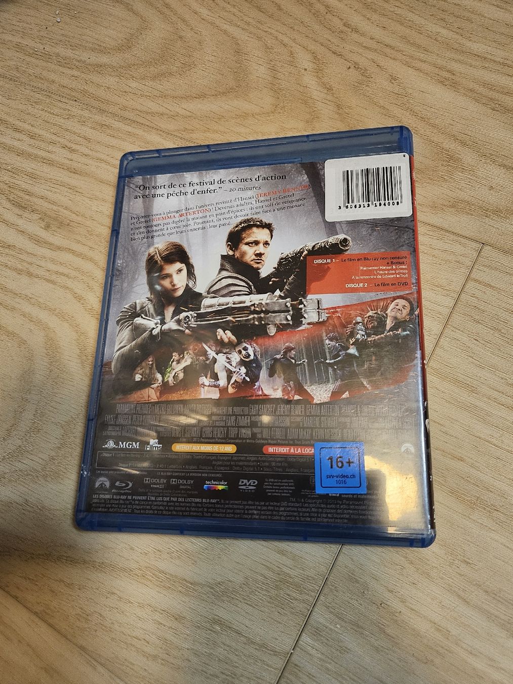 Tutti i DVDs: Blu-ray + DVD Hansel et Gretel Witch Hunters – Usato da La Joux FR venduto da car_ck96 2