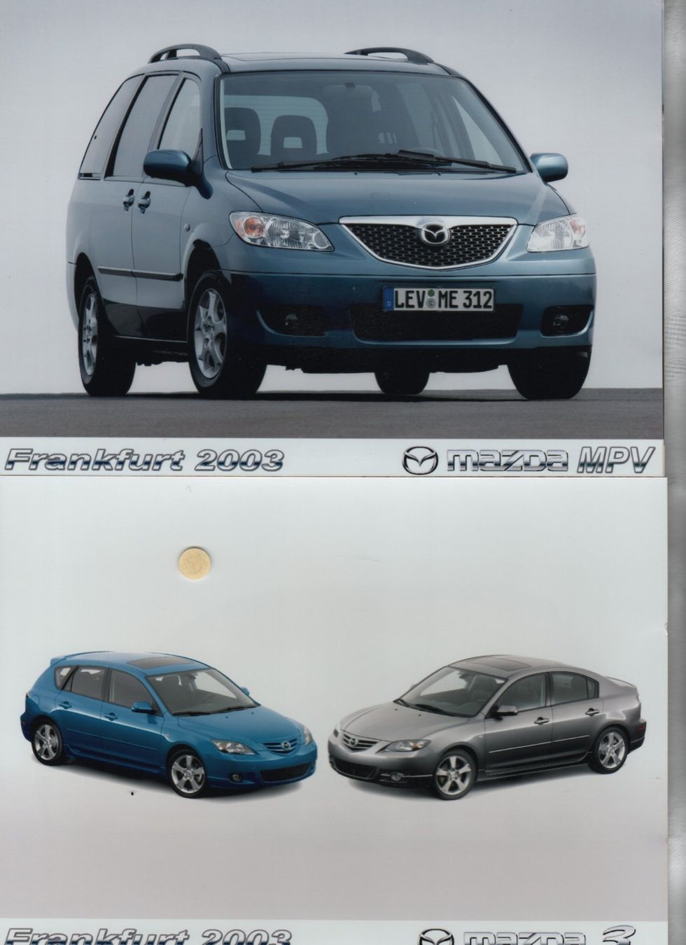 Mazda Dokumente: Pressemappe Mazda IAA 2003 – Gebraucht aus Corminboeuf von corbay 3