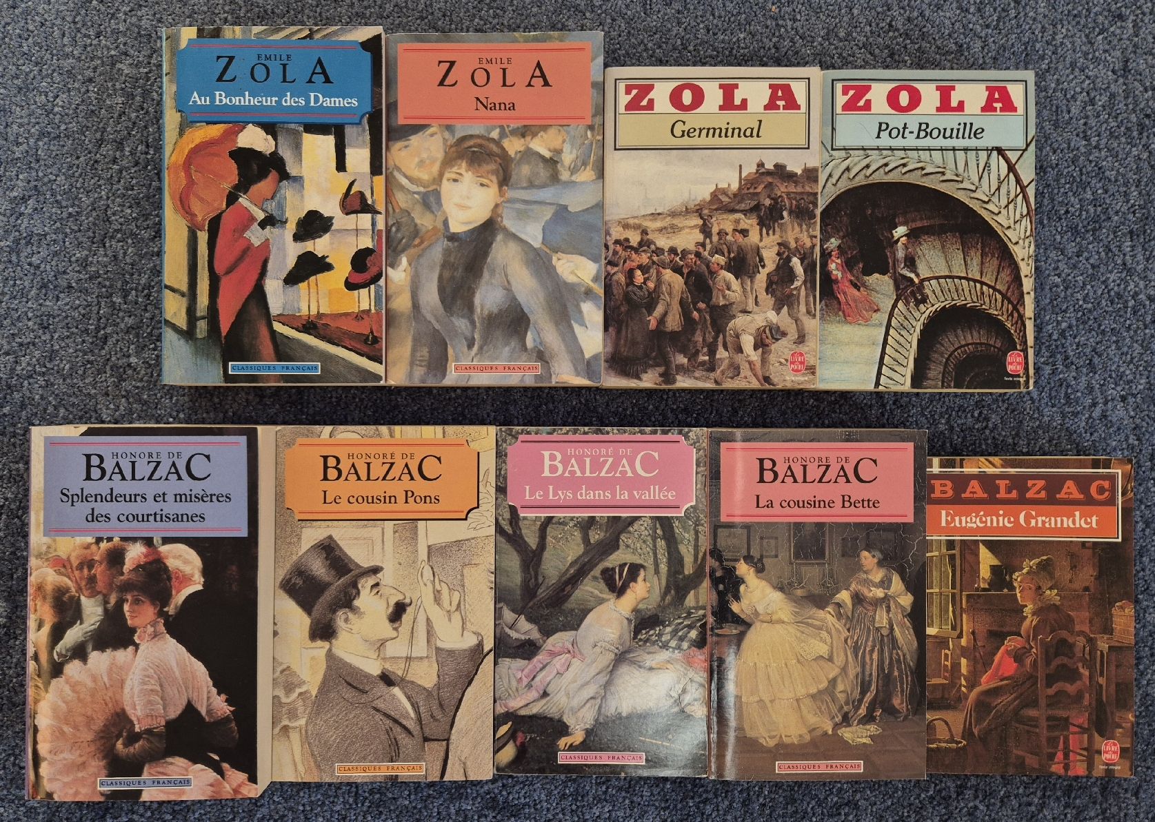 Libri: Collection de romans classiques Zola et Balzac – Usato da Domat/Ems venduto da ver_7q9b