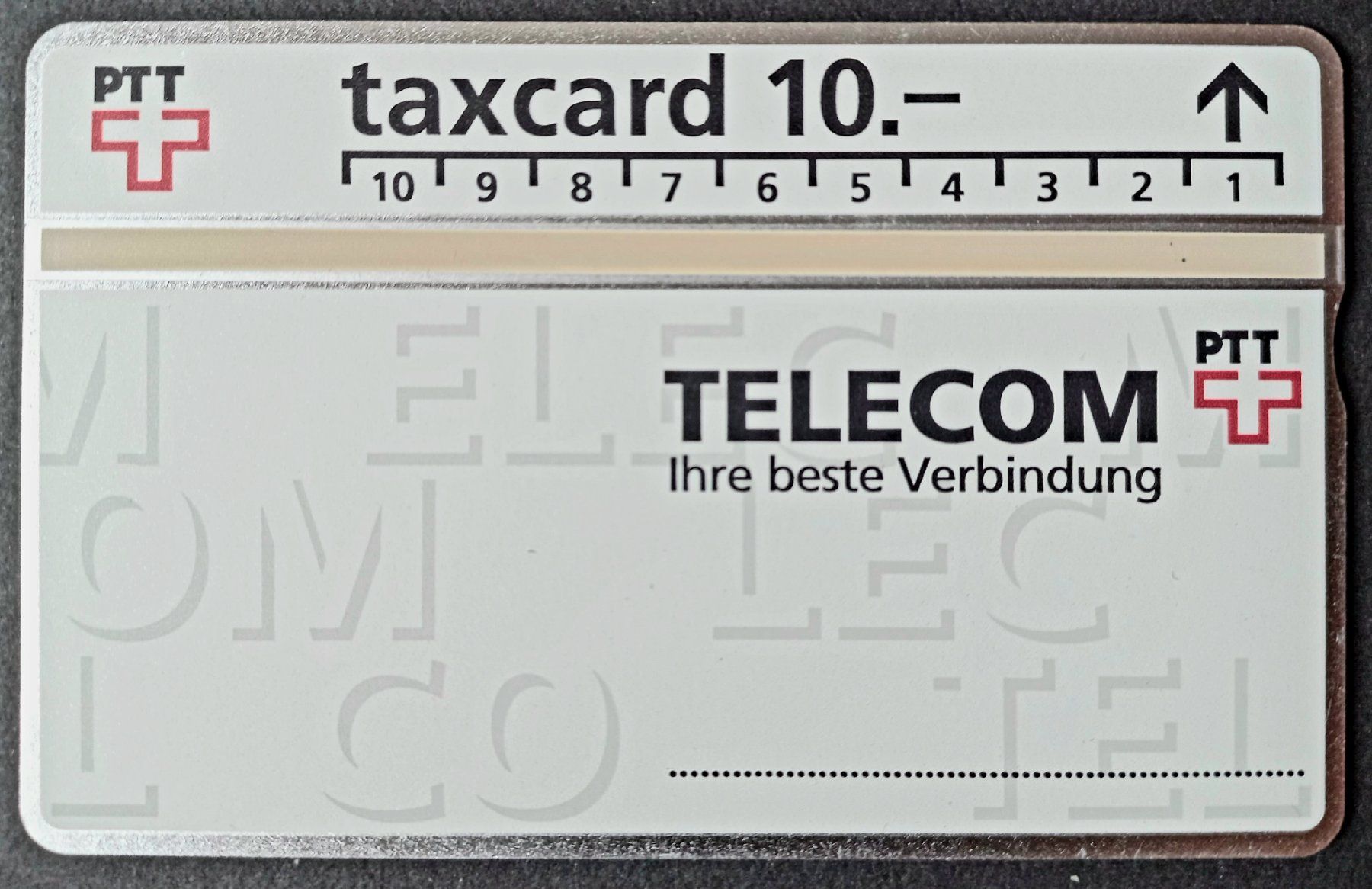 Swisscom Schede telefoniche: Taxcard - Telecom 10.-  - CH – Usato da Niederuzwil venduto da lubimaja