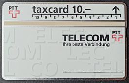 Taxcard - Telecom 10.-  - CH