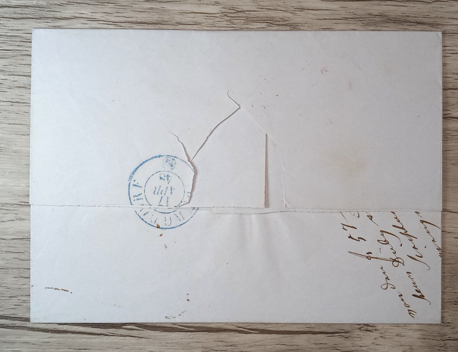 Tutti i francobolli: TR48 Enveloppe Suisse 1848 – Usato da Cousset venduto da Patrick_Collections 1