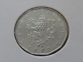 TCHEQUIE  2  Korun  1997