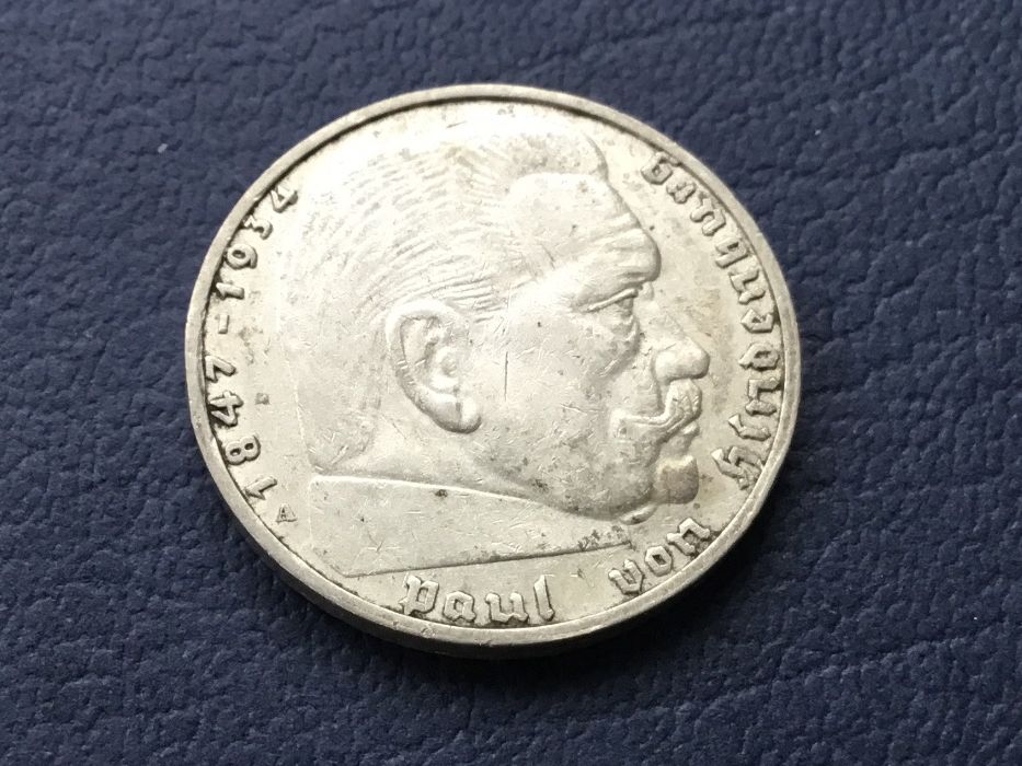 Tutti le monete: 2 Reichsmark 1937   A. – Usato da St. Margrethen SG venduto da alfapeugeot10 1
