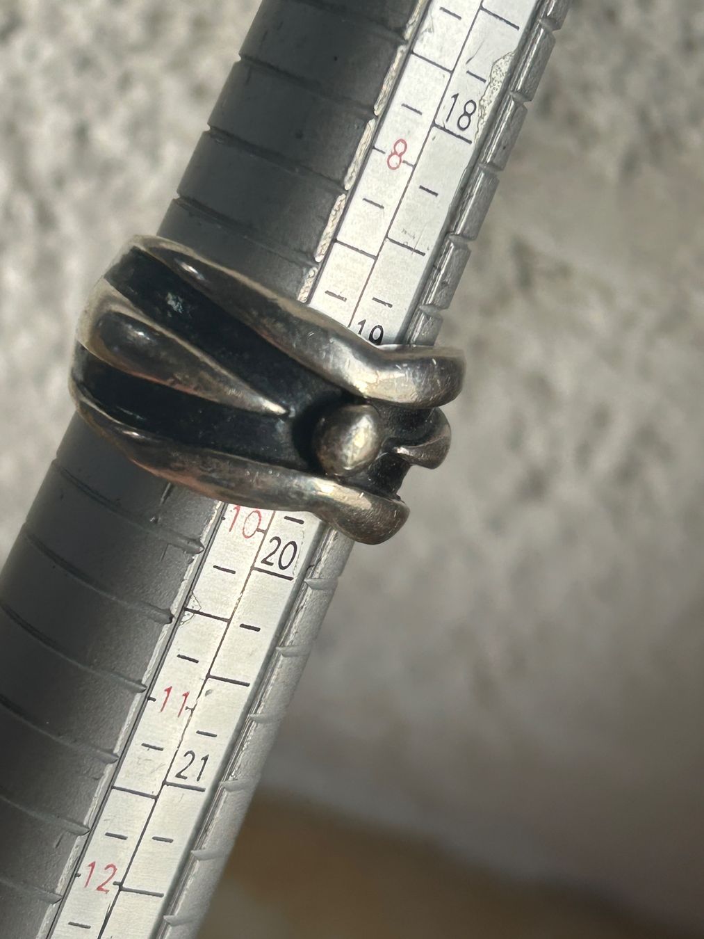Anelli: Vintage Silber Ring (Grösse 61) – Usato da Dittingen venduto da Bellevista 8