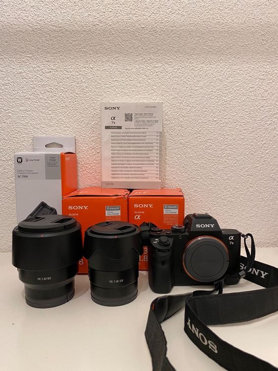 SONY Alpha II Body+85MM F1.8+FE 35mmF1.8 (Gebraucht) in Küssnacht am ...