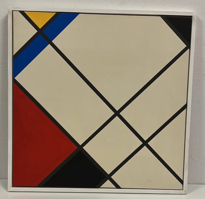 Dipinti: Komposition von Robert Santschi 1999       (ID 7006) – Usato da Gelterfingen venduto da art-and-more 1