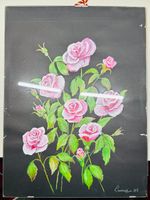 Opera originale firmata “Laura 86” – Bouquet di Rose