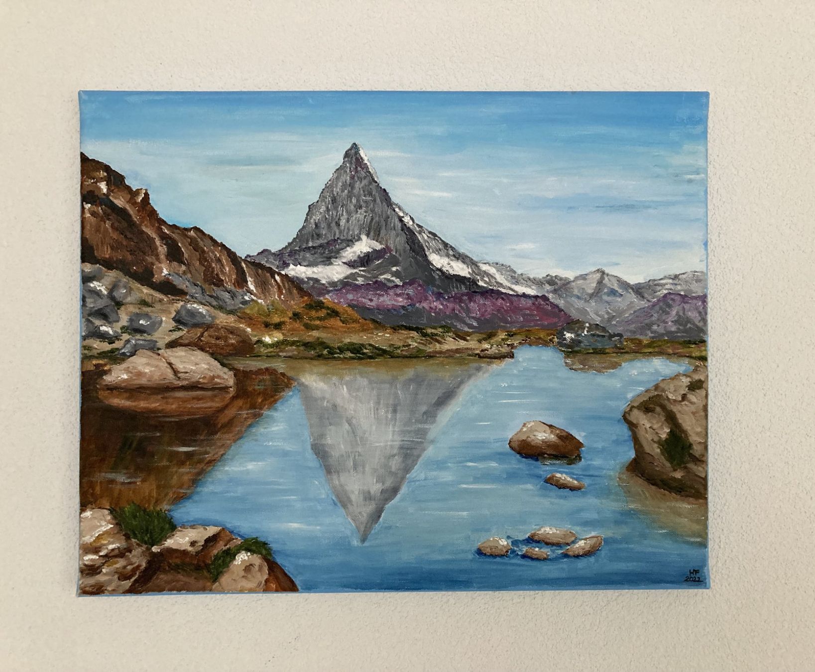 Dipinti: Berglandschaft - Ölbild – Usato da Cham venduto da Felha