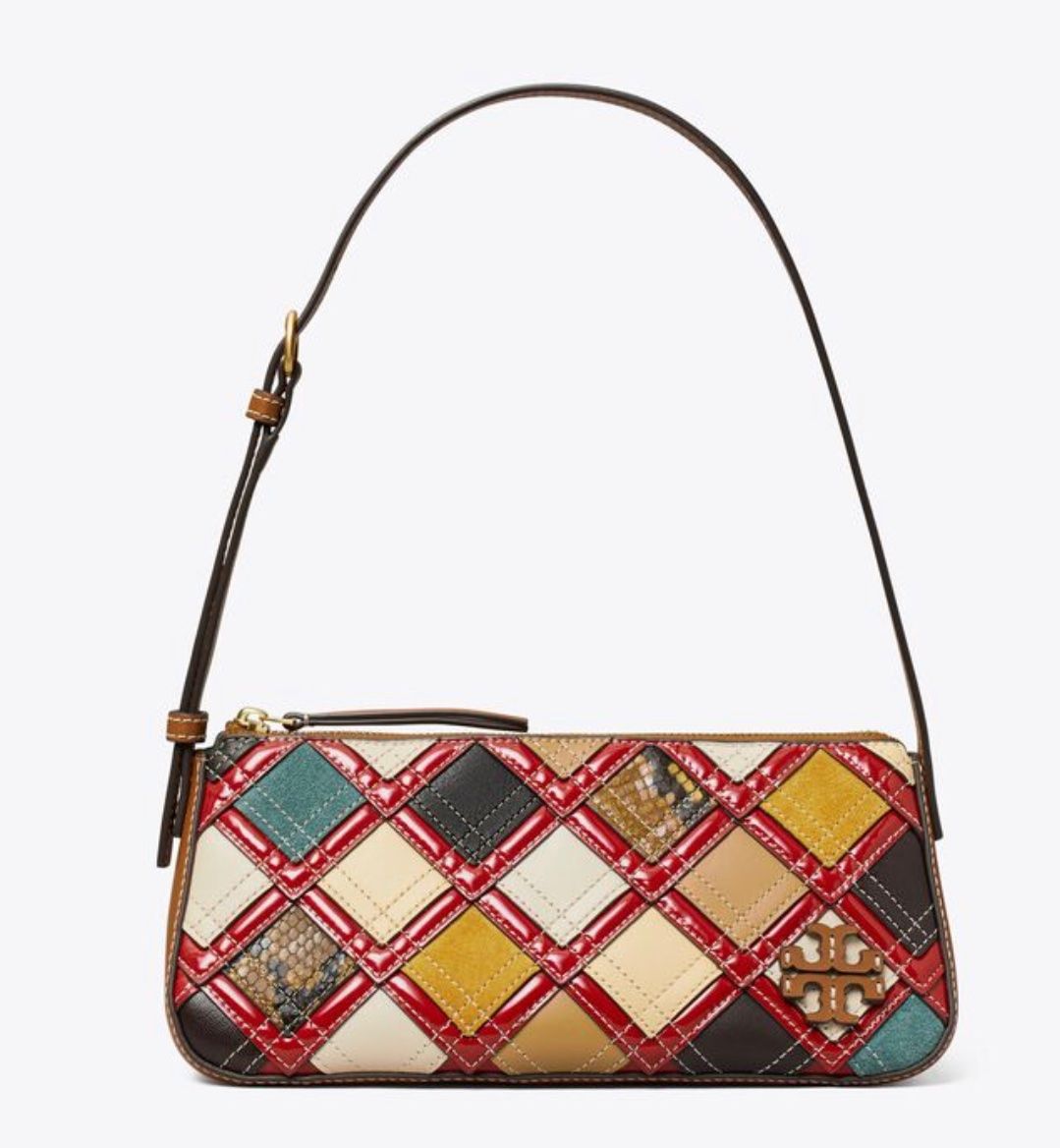 Tory Burch Taschen für Damen: Tory Burch McGraw Patchwork Handtasche – Neu und originalverpackt aus Oberaach von Dandy2021 3
