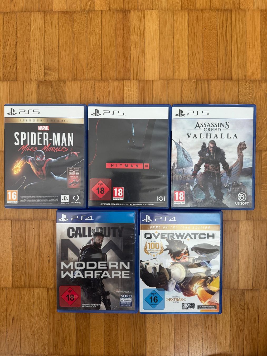 Sony Console: PS5 mit Headset und 5 Spielen zu verkaufen – Usato da Zumikon venduto da Lenochka 3