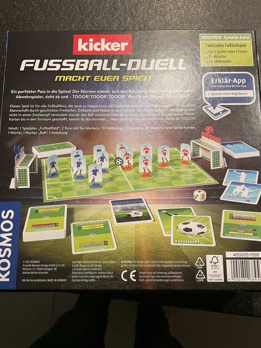 Kosmos Jeux: Fussball-Duell von Kicker – Neuf (Voir description) à Witterswil par gandia05 2