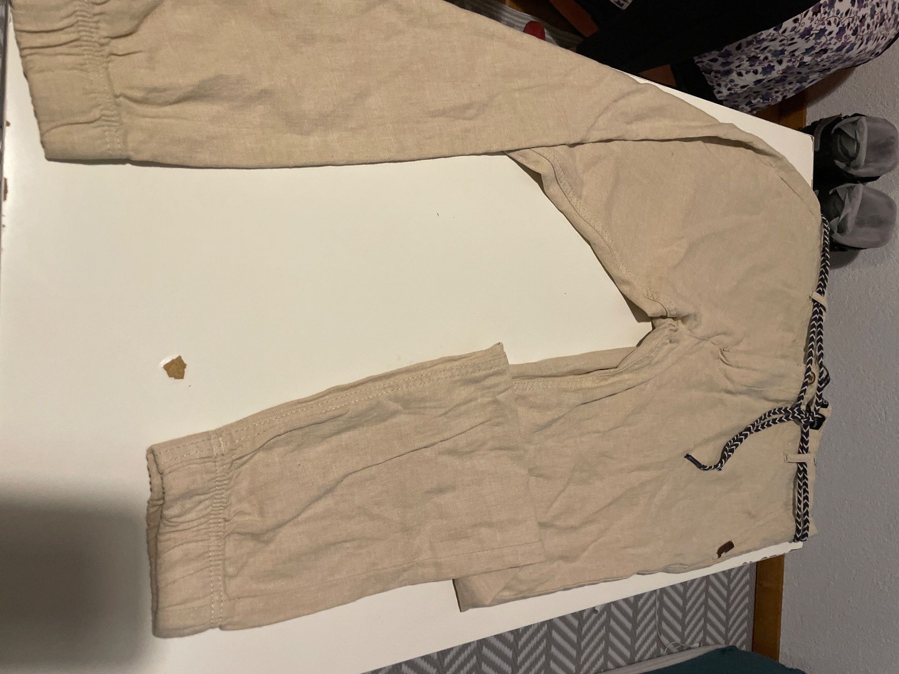 Pantaloni: Indicode trousers beige drawstring new with tags – Nuovo e nell'imballaggio originale da Zürich venduto da raq_n22r 1