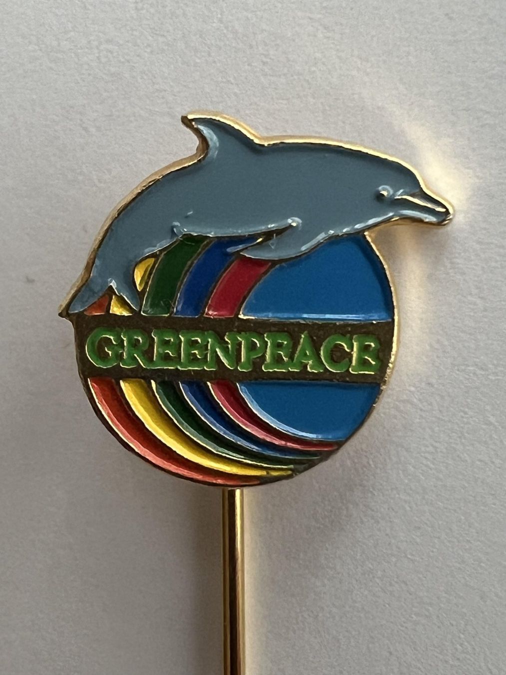 Spille & Fermagli: Anstecknadel Greenpeace.Neu – Nuovo (secondo la descrizione) da Winterthur venduto da Green-Future 1