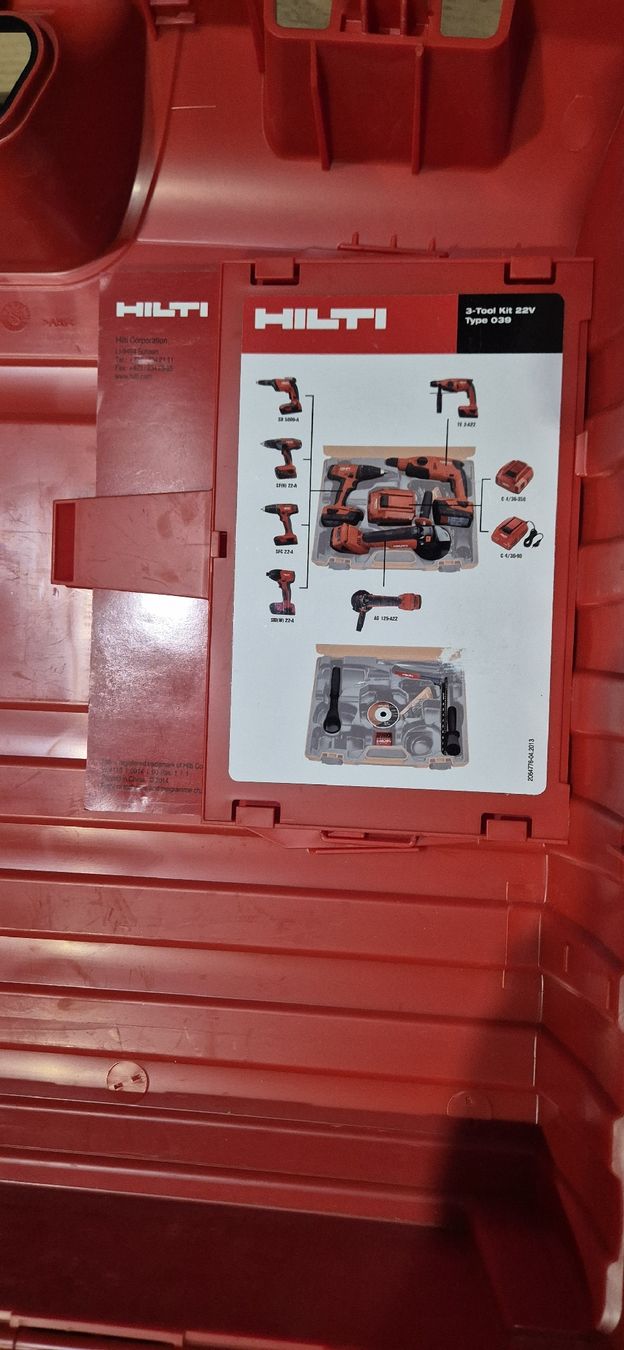 Hilti Tutti gli attrezzi: perceuse et visseuse Hilti – Usato da Berlens venduto da ETE68 9