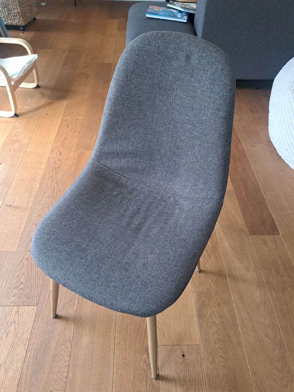 Maisons du monde Sedie: Moderner grauer Esszimmerstuhl – Usato da Kerzers venduto da sar_yv5s